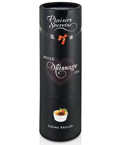 Масло для оральных ласк и массажа Concorde Massage Oil Крем брюле 59 мл фото 2