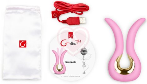 Вибратор Gvibe Mini розовый фото 4