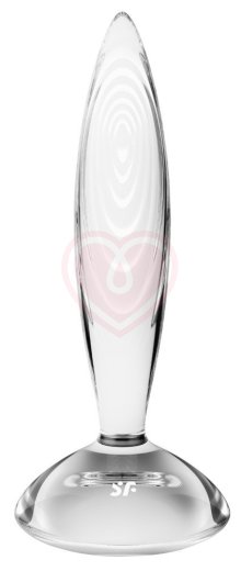 Стеклянный фаллоимитатор Satisfyer Sparkling Crystal прозрачный фото 1