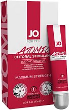 Разогревающий гель для клитора JO Clitoral Gel Atomic мощного действия 10 мл