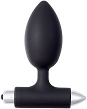 Анальная вибропробка со смещенным центром тяжести Spice it up New Edition Perfection чёрная