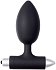 Анальная вибропробка со смещенным центром тяжести Spice it up New Edition Perfection чёрная фото 1