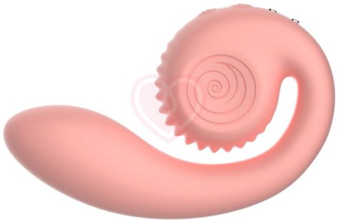 Раскручивающийся вибратор Svibe Gizi персиковый фото 2
