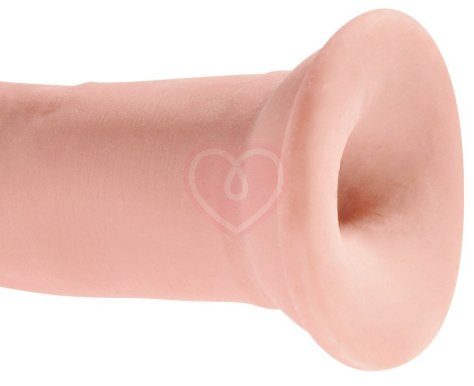 Фаллоимитатор на присоске King Cock Triple Density 23 см телесный фото 4
