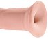 Фаллоимитатор на присоске King Cock Triple Density 23 см телесный фото 4