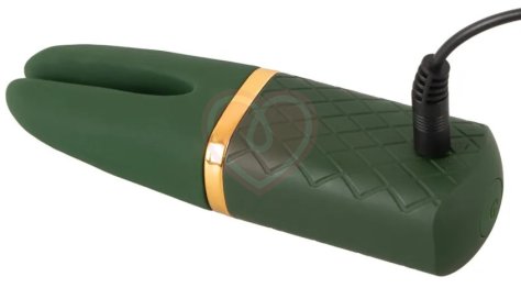 Мини-вибратор с двумя кончиками Emerald Love Luxurious Split Tip фото 5