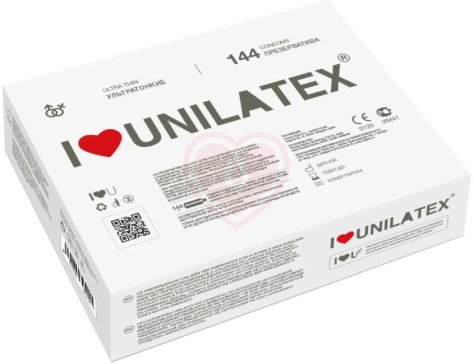Презервативы Unilatex Natural Ultrathin ультратонкие 144 шт фото 1