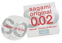 Ультратонкий полиуретановый презерватив Sagami Original 002 1 шт