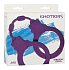 Силиконовые наручники Emotions Stretchy Cuffs фиолетовые фото 2
