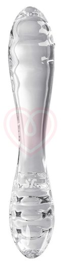 Двухсторонний стеклянный фаллоимитатор Satisfyer Dazzling Crystal 1 прозрачный фото 3