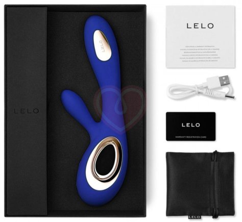 Вибратор с клиторальным стимулятором Lelo Soraya Wave фото 4
