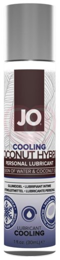 Охлаждающий лубрикант с кокосовым маслом System JO Hybrid Lubricant Cooling 30 мл фото 1