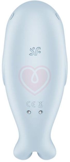Вакуумно-волновой вибростимулятор Satisfyer Seal You Soon голубой фото 5