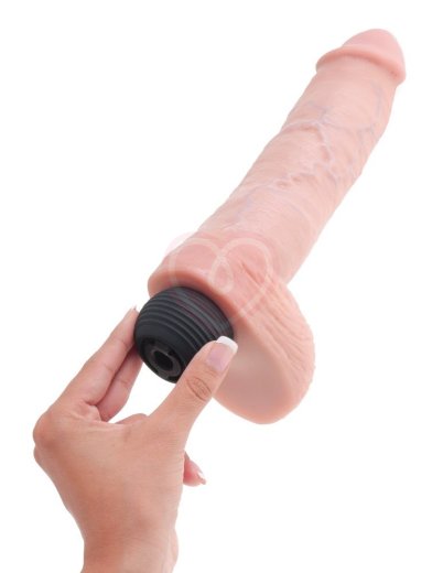 Фаллоимитатор с эффектом семяизвержения Squirting Cock 15 см фото 5