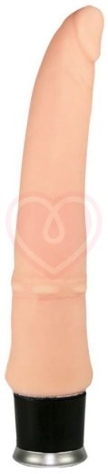 Анальный реалистичный вибратор Nature Skin Anal Vibe телесный фото 1