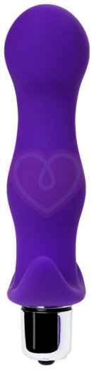 Анальная вибропробка A-Toys Vibro Anal Plug M фиолетовая фото 2