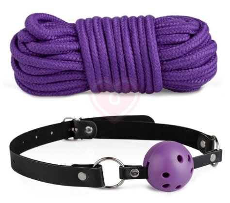БДСМ-набор из 10 предметов Secret Pleasure Chest Purple Apprentice фиолетовый фото 2