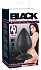Анальная пробка Black Velvets Extra большая фото 2