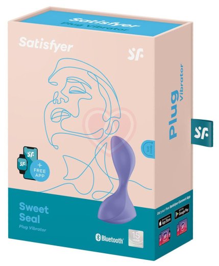 Анальная вибропробка Satisfyer Sweet Seal с управлением от приложения фото 4