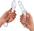 Набор из 2 стеклянных фаллоимитаторов Glas G-Spot Pleasure фото 4