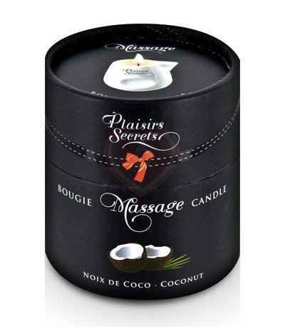Свеча с массажным маслом Concorde Massage Candle Кокос 80 мл фото 2