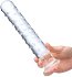 Стеклянный фаллоимитатор с пупырышками Glas Extra Large фото 3