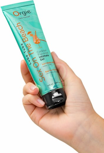 Водный лубрикант Orgie Lube Tube Cocktail Sex On The Beach со вкусом коктейля Секс на пляже 100 мл фото 2