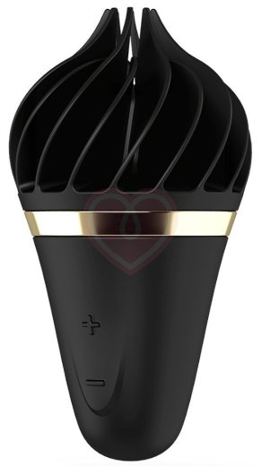 Вибратор с нежными лепестками Satisfyer Sweet Treat чёрный фото 1