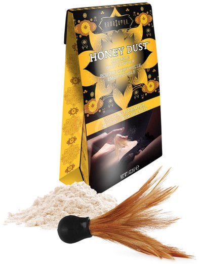 Ароматная пудра для тела KamaSutra Honey Dust Coconut Pineapple Ананас и кокос 28 г фото 2