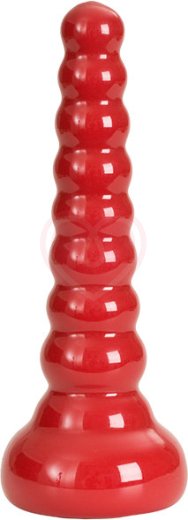 Большая анальная елочка Red Boy Anal Wand Butt Plug красная фото 1