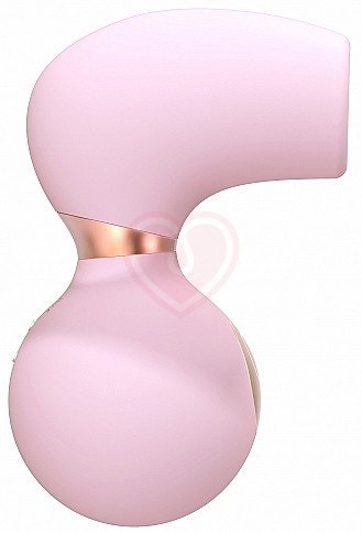 Клиторальный стимулятор с вибрацией Irresistible Invincible розовый фото 3