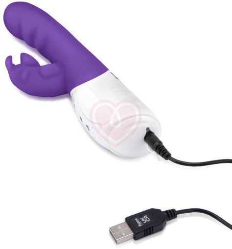 Вибратор-кролик с эффектом всасывания Clitoral Suction Rabbit фиолетовый фото 9
