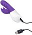 Вибратор-кролик с эффектом всасывания Clitoral Suction Rabbit фиолетовый фото 9