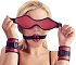 Набор для игр и фиксации Bondage Set чёрно-красный фото 6