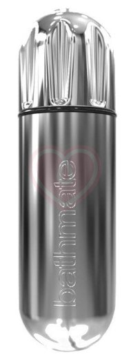 Вибропуля Bathmate Vibe Bullet серебряная фото 1