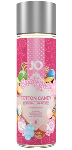 Съедобный лубрикант System JO H2O Candy Shop Сахарная вата 60 мл фото 1