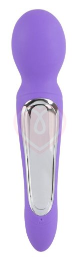 Массажёр вибратор Smile Dual Motor фиолетовый фото 2