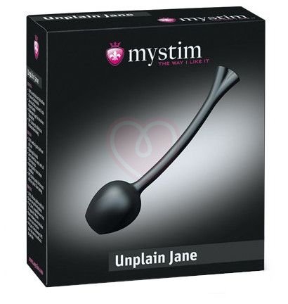 Вагинальный шарик с миостимуляцией Mystim Geisha Ball Mono Unplain Jane фото 2