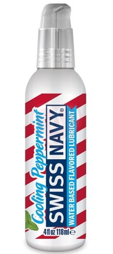 Съедобный лубрикант Swiss Navy Cooling Pepermint со вкусом Мята 118мл фото 1