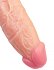 Реалистичный фаллоимитатор с мошонкой на присоске RealStick Nude York телесный фото 3