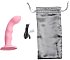Вибратор с пульсирующей головкой Strap-On-Me Tapping Dildo Wave M розовый фото 16