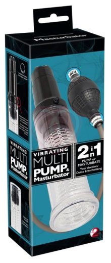 Вибропомпа-мастурбатор Vibrating Multi Pump Masturbator фото 10
