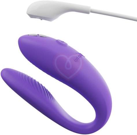 Вибратор для пар We-Vibe Sync Go фиолетовый фото 6