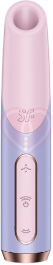 Вакуумно-волновой клиторальный стимулятор помада Satisfyer Bold Kiss розово-фиолетовый фото 1