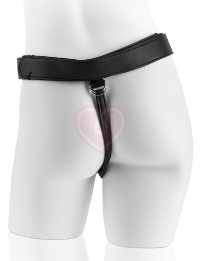 Страпон с реалистичной насадкой Strap-on Harness Cock 20 см фото 7