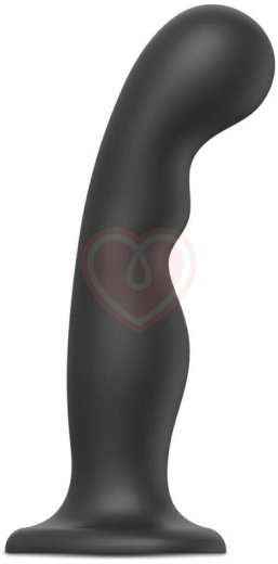 Фаллоимитатор с изгибом Strap-On-Me Dildo Plug P&G размер S 14 см черный фото 1