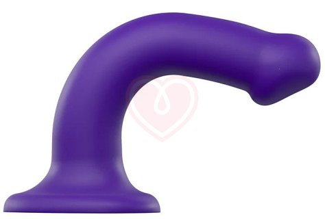 Фаллоимитатор Strap-On-Me Dildo Dual Density Semi-Realistic M 16 см фиолетовый фото 2