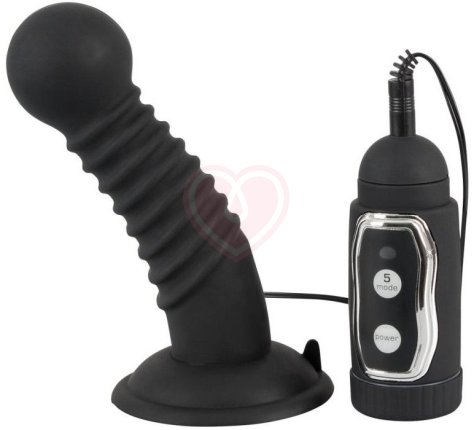 Анальный вибростимулятор Anal Vibrator чёрный фото 1