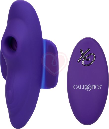 Вакуумный стимулятор клитора в трусики Lock-N-Play Suction Panty Teaser с пультом фиолетовый фото 1