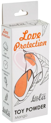 Пудра для игрушек ароматизированная Love Protection Манго 15 г фото 2